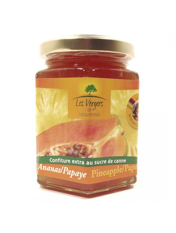 Pineapple and Papaya jam from Mauritius Chrsitie's Shop