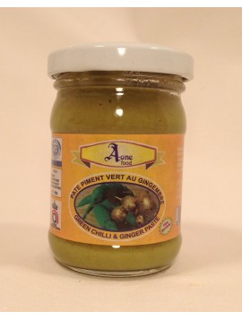 Green chilli and ginger Paste 100g