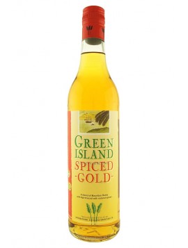 Green Island Spiced Gold Rum 37.5%, 70cl