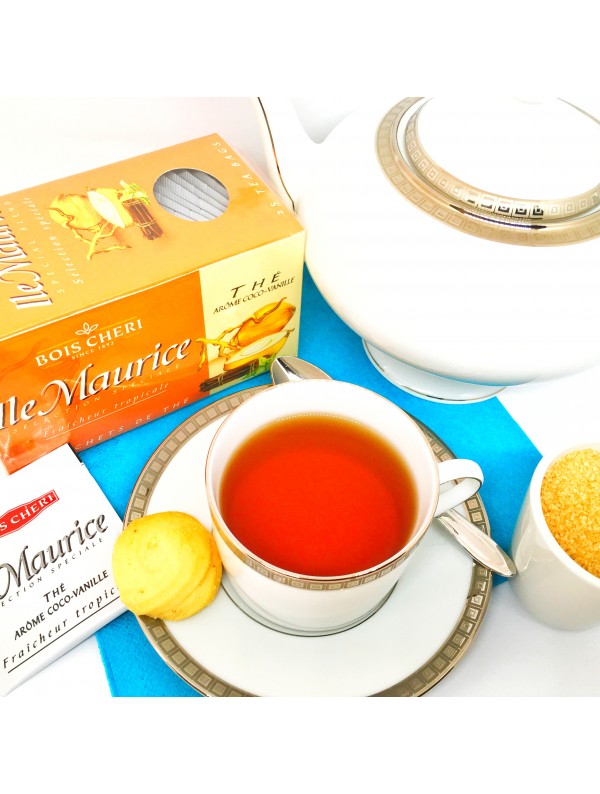 thé bois chéri Coco Vanille, ile maurice Christie's Shop